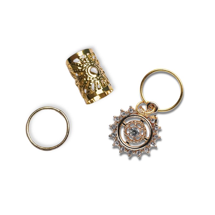 Annie Braid Charm Set - Diamond Circle #1411