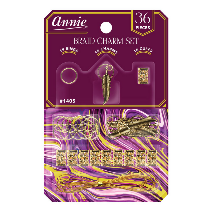 Annie Braid Charm Set - Feather #1405
