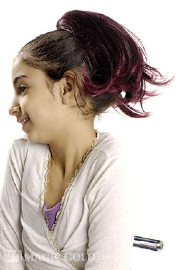 Magic Gold Kids Ponytail Aubana - Beautiful Black Hair