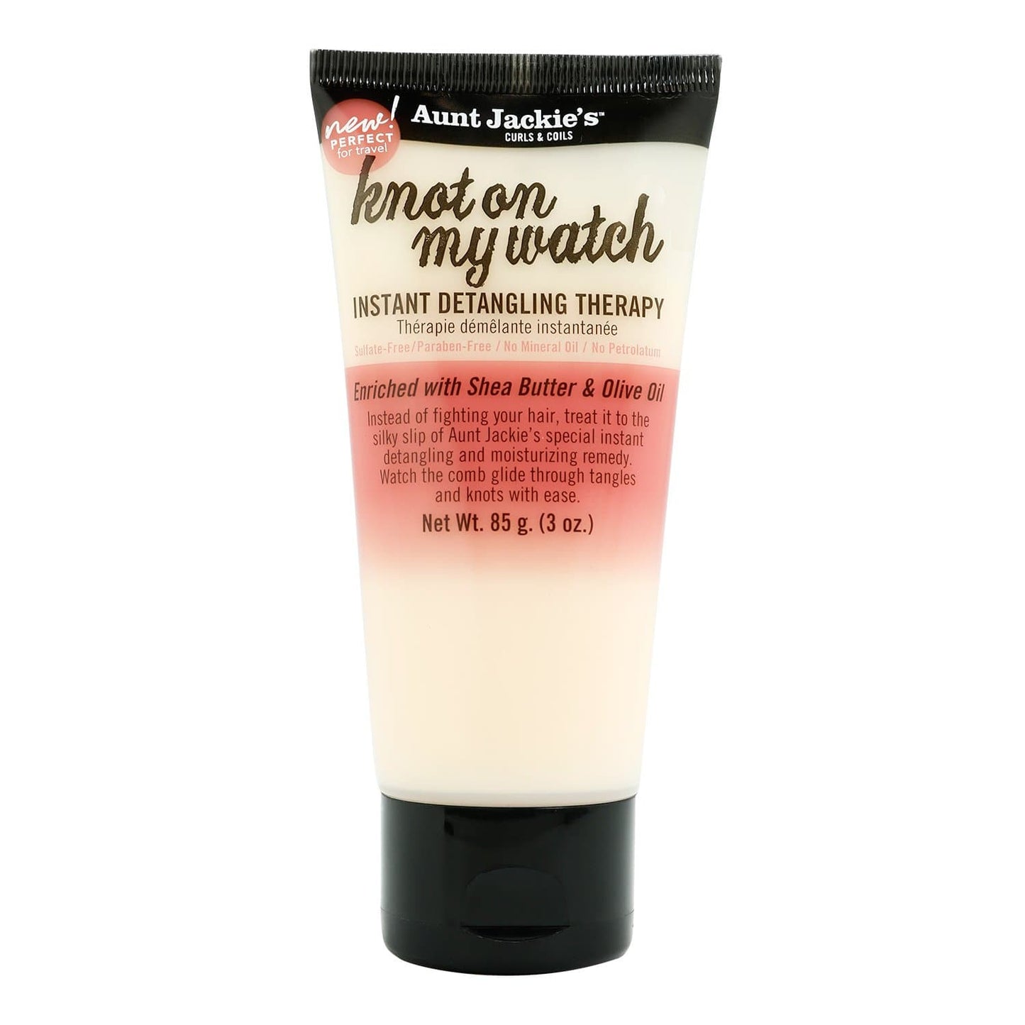 Aunt Jackie's Curls & Coils "Knot On My Watch" Instant Detangling Therapy 3oz - Beautiful Black Hair