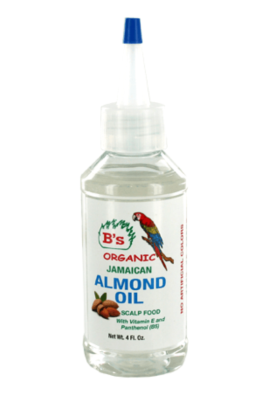 B's Organic Jamaican Almond Oil Scalp Food - Beautiful Black Hair