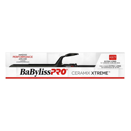 BaByliss Pro Ceramic Extra-Long Curling Iron 1 1/4"