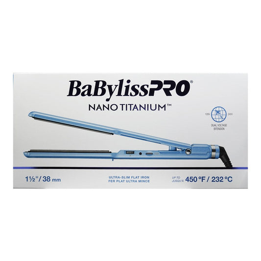 BaByliss Pro Nano-Titanium & Ceramic 1-1/2" Ultra Slim Flat Iron