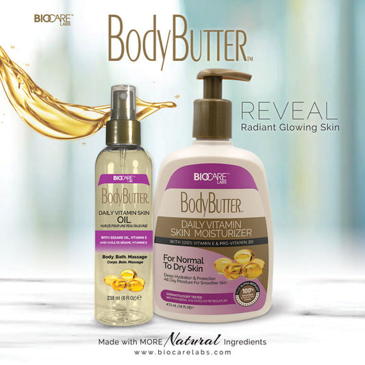 BioCare BodyButter Daily Vitamin Skin Moisture W/ Vitamin E & Pro-Vitamin B5