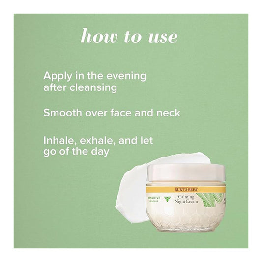 Burt's Bees Sensitive Gentle Night Cream