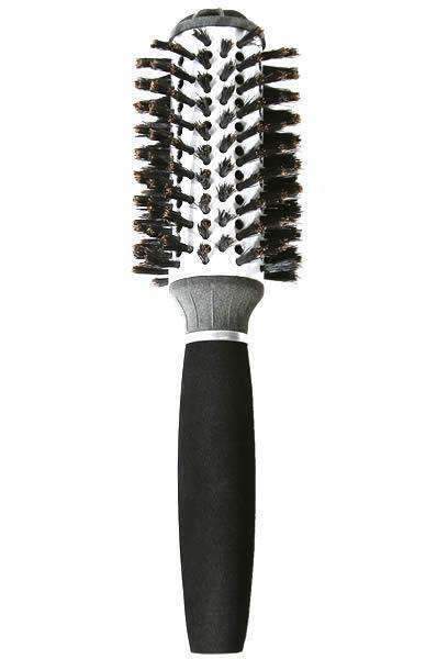 Ceramic Thermal Brush w/ Eva Foam Handle 2" - Beautiful Black Hair
