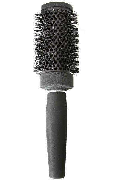 Charcoal & Ceramic Hot Brush w/ Eva Foam Handle 2.5" - Beautiful Black Hair