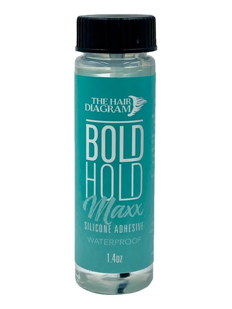 Bold Hold Maxx Waterproof Silicone Adhesive - Beautiful Black Hair