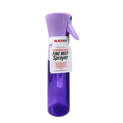 Black Ice Continous Fine Mist Bottle - Purple