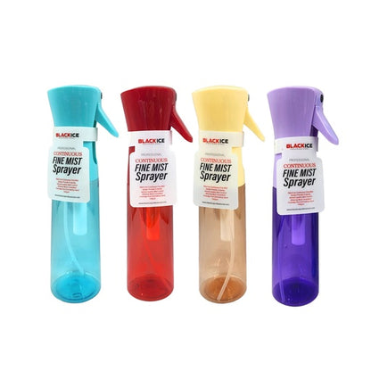 Black Ice Continous Fine Mist Bottle - Assorted