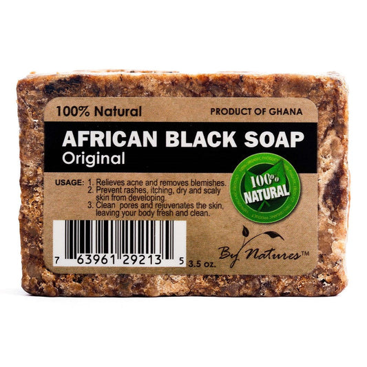 By Natures 100% Natural African Black Soap