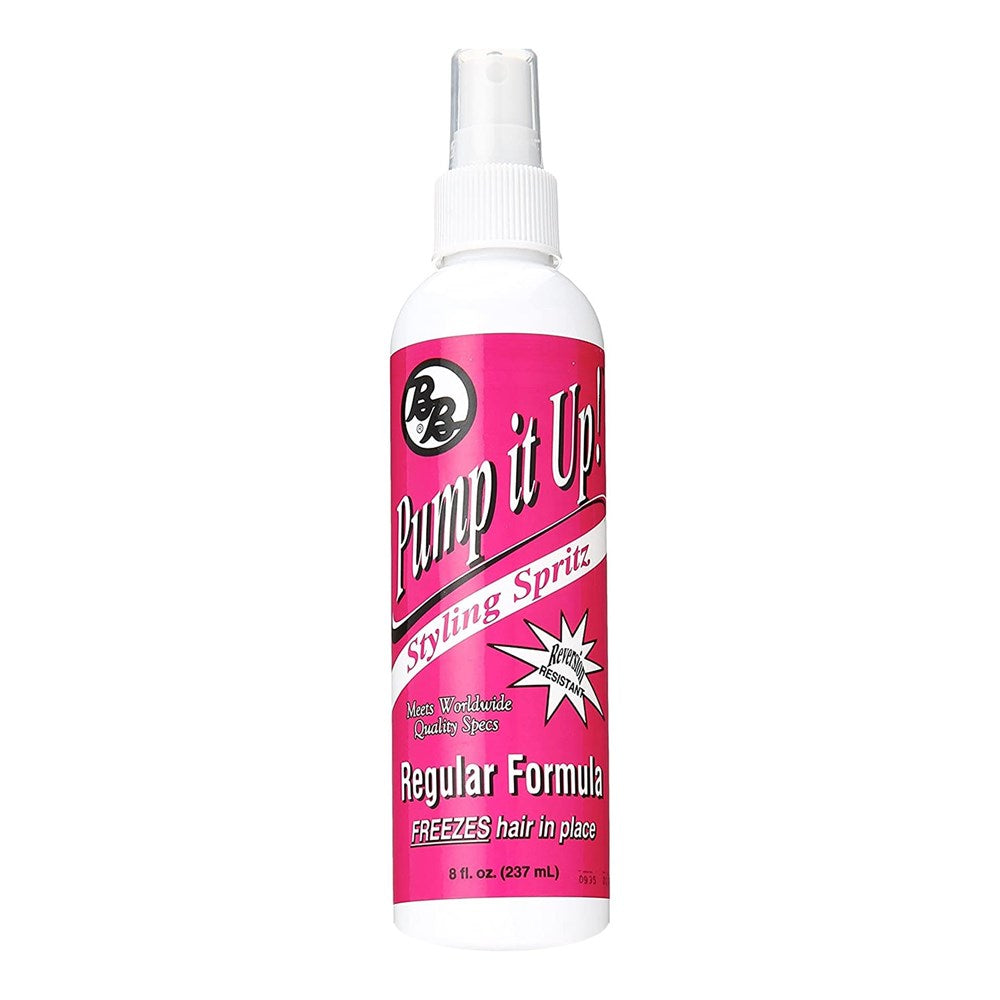 Bronner Brothers Pump It Up! Styling Spritz 55% Alcohol