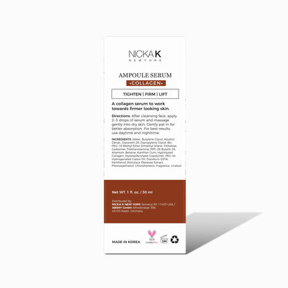 Nicka K Tighten Facial Serum - Collagen