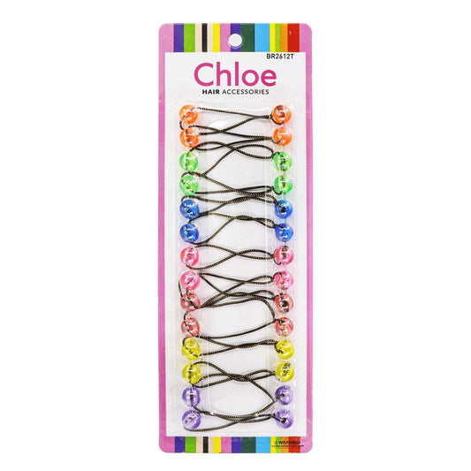 Chloe Hair Baubles - Transparent Assorted #BR2612T