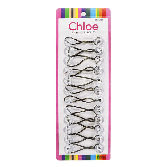 Chloe Hair Baubles - Clear #BR2616C