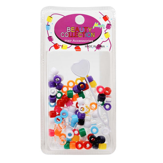 Beauty Collection Small Round Hair Beads - Assorted #200AST