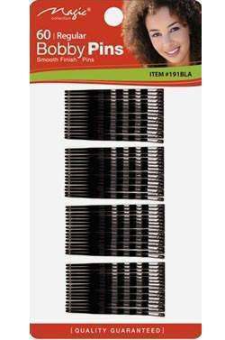 Magic Collection Bobby Pins #191 - Black - Beautiful Black Hair