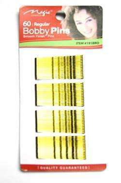 Magic Collection Bobby Pins #191 - Bronze - Beautiful Black Hair