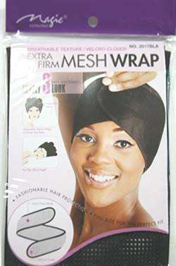 Magic Collection Extra Firm Mesh Wrap #2017BLA - Beautiful Black Hair