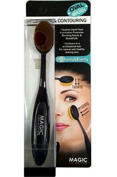 Magic Collection Oval Blending & Contouring Brush - Beautiful Black Hair
