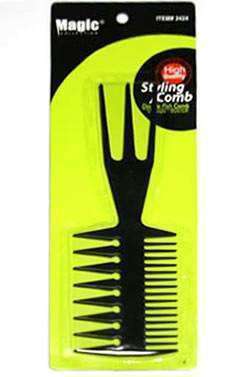 Magic Collection Double Fish Comb #2424 - Beautiful Black Hair