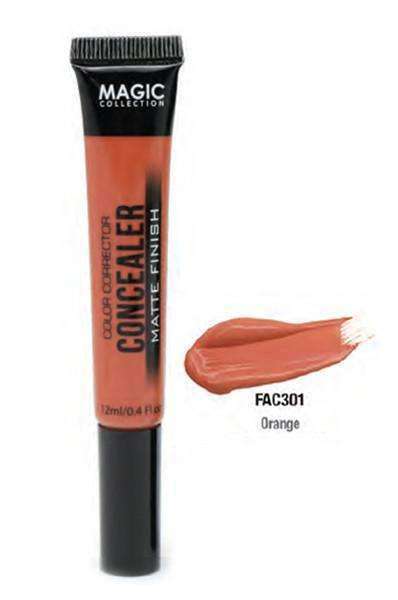 Magic Collection Color Corrector Matte Finish Concealer - Orange - Beautiful Black Hair