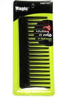 Magic Collection 6" Fluff Comb #2437 - Beautiful Black Hair