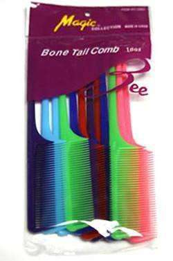 Magic Collection Bone Tail Comb Set - Assorted - Beautiful Black Hair