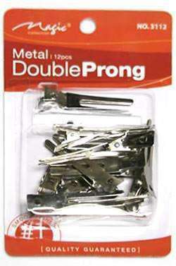 Magic Collection Metal Double Prong #3112 - Beautiful Black Hair