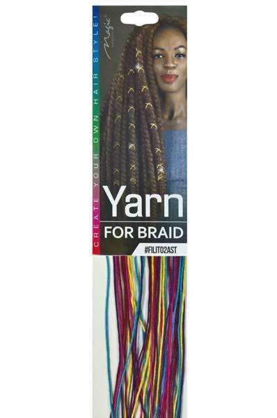 Magic Collection Yarn String For Braids #FILIT02AST - Beautiful Black Hair