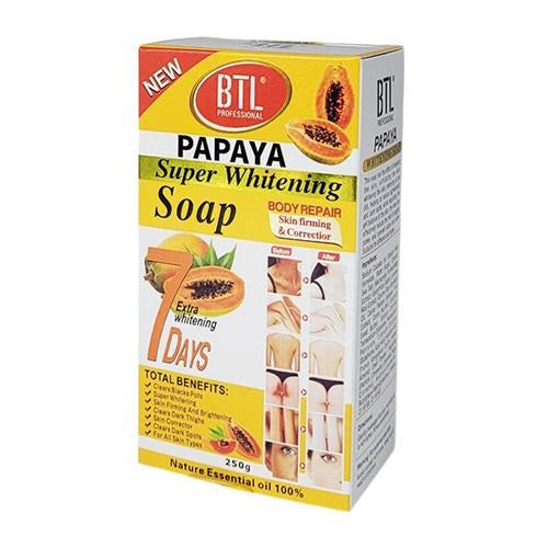 BTL Papaya Super Whitening Soap