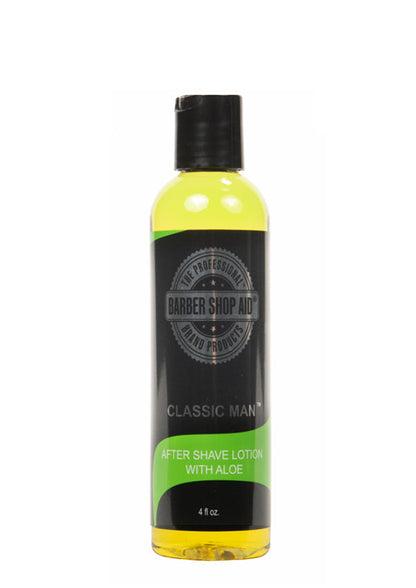 Barber Shop Aid Classic Man After Shave Lotion w/Aloe
