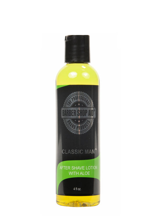 Barber Shop Aid Classic Man After Shave Lotion w/Aloe
