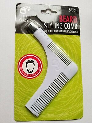 Titan Classic Beard Style Comb - Beautiful Black Hair