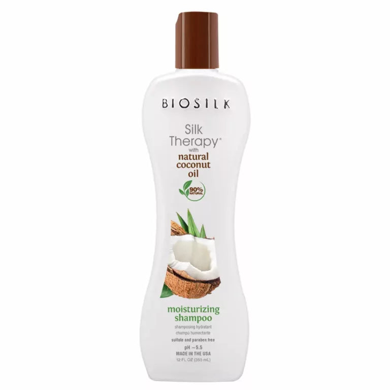 BioSilk Silk Therapy w/ Natural Coconut Oil Moisturizing Shampoo