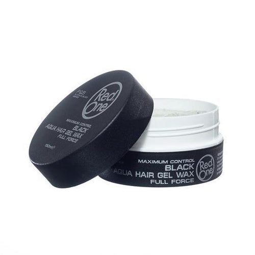 Red One Aqua Hair Gel Wax - Black  150ml