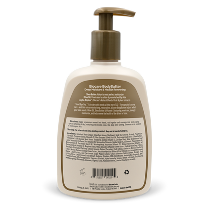BioCare BodyButter Extra-Dry Moisturizer w/ Olive Oil & Shea Butter