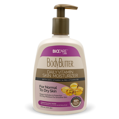 BioCare BodyButter Daily Vitamin Skin Moisture W/ Vitamin E & Pro-Vitamin B5