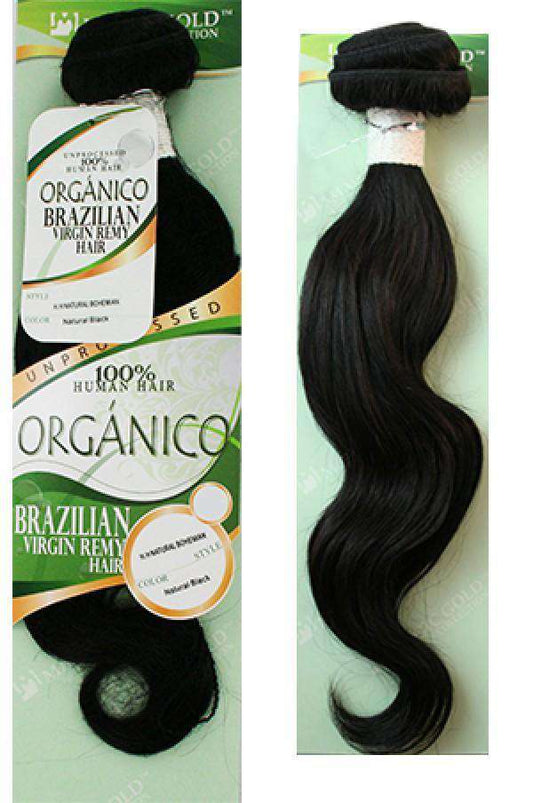 Organico Unprocessed 100% Human Brazilian Virgin Remy Hair Weave Natural Bohemian - Beautiful Black Hair
