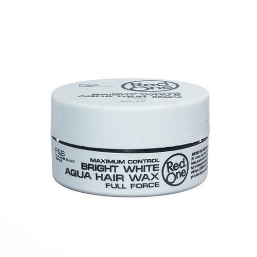 Red One Aqua Hair Wax - Bright White