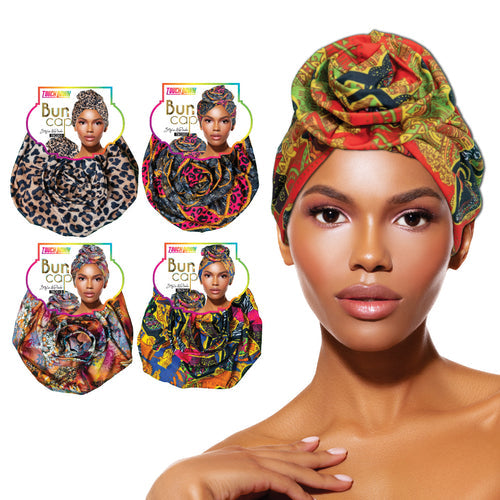 Touch Down Bun Caps - Leopard #1