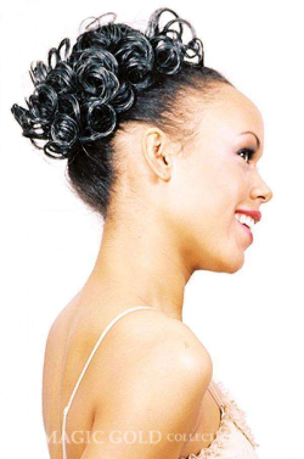Magic Gold Silver Secret Ponytail C Silver - Beautiful Black Hair