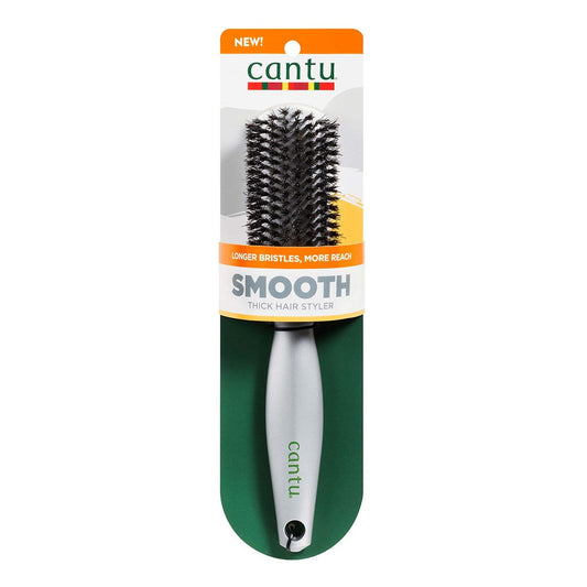 Cantu Smooth Thick Hair Styler Brush w/Boar Bristles