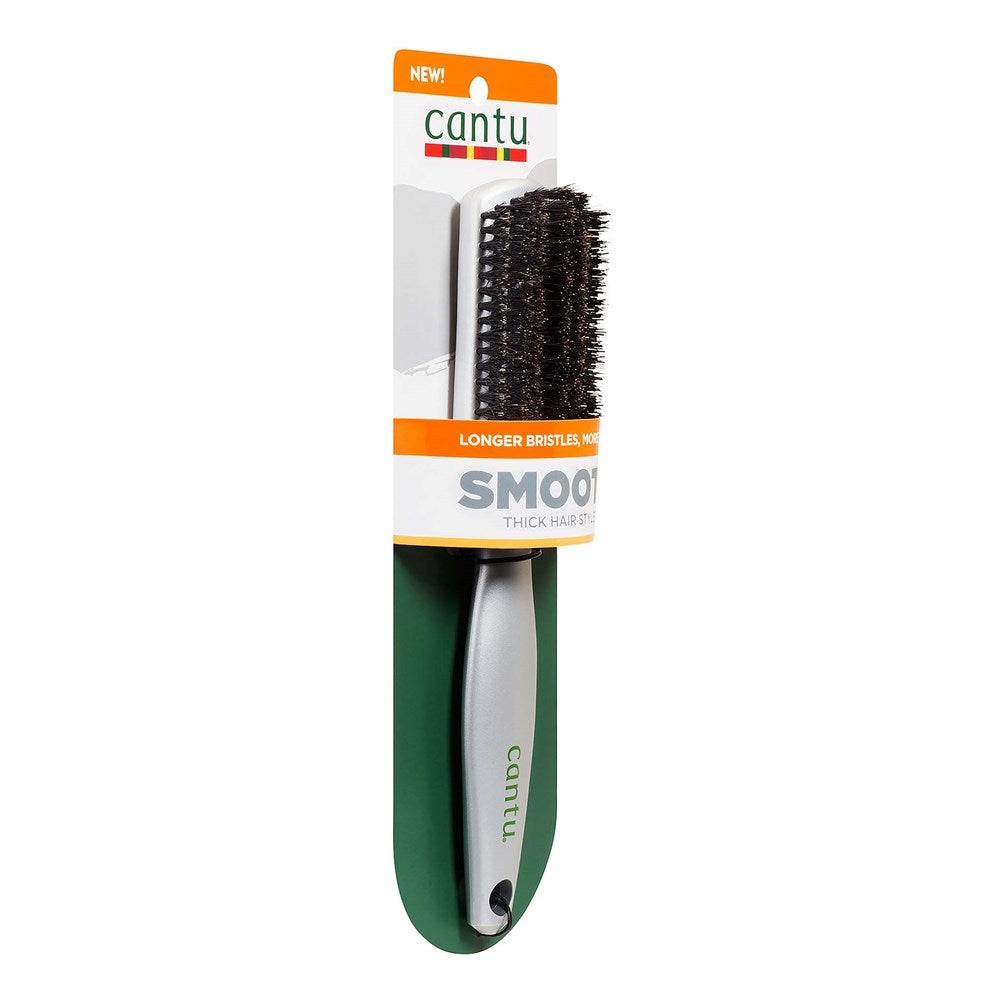 Cantu Smooth Thick Hair Styler Brush w/Boar Bristles