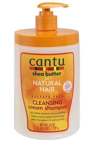 Cantu Shea Butter For Natural Hair Cleansing Cream Shampoo 25oz - Beautiful Black Hair