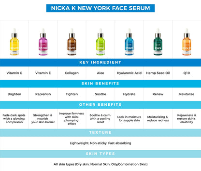 Nicka K Hydrate Facial Serum - Hyaluronic Acid