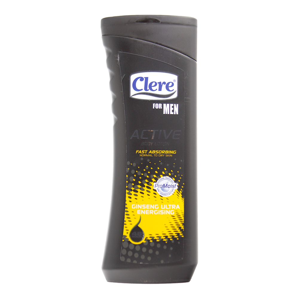 Clere For Men Active Body Lotion - Ginseng Ultra Energising