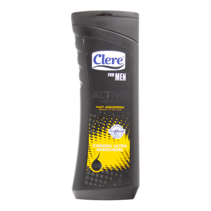 Clere For Men Active Body Lotion - Ginseng Ultra Energising