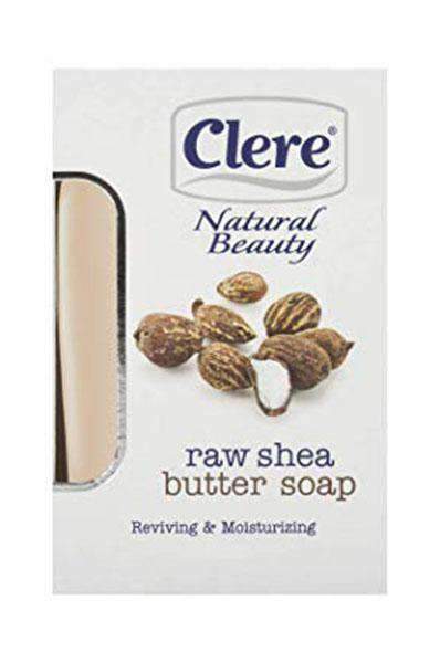 Clere Natural Beauty Raw Shea Butter Soap - Beautiful Black Hair