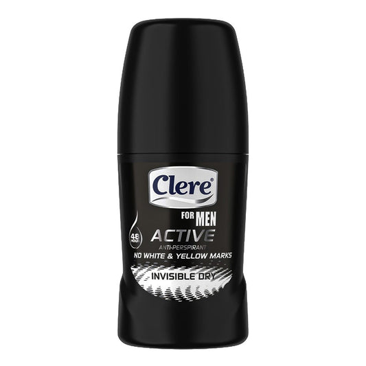 Clere For Men Roll On Deodorant - Invisible Dry